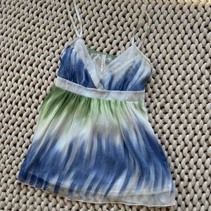 Watercolor tank by Ally size large